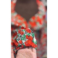 پیراهن گل دار ماکسی برند missguided